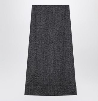 Prada Midi Rok In Mouline