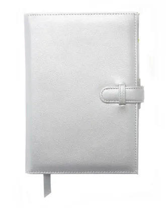 Royce Leather Monogrammed Leather Executive Journal with Rollerball Pen