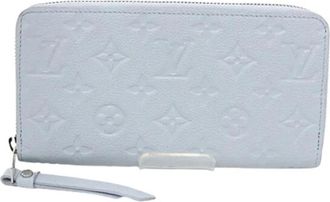 Louis Vuitton Pre-owned Canvas Portemonnee - Dames - Vintage Accessoires - Blauw - ONE Size - Vintage