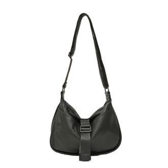 Generic Compatible For Women Genuine Leather Shoulder Bag Multi Pockets Casual Daily Slouchy Handbag Satchel Purse(GREEN)