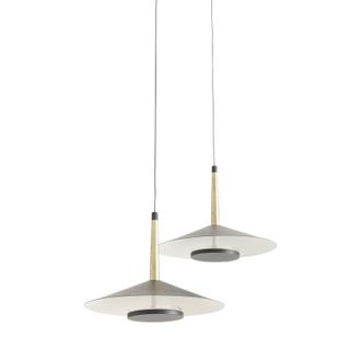 Mantra Mantra L&aacute;mpara De Techo Led 2 Pantallas Orion