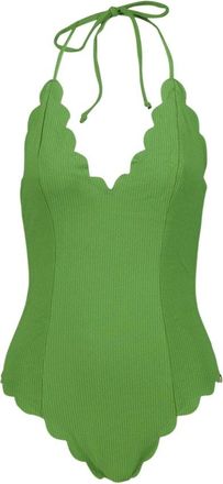 Marysia Swim Groene Broadway Maillot Badpak - Dames - Badpakken - Groen - XS - Badmode