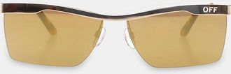 Off-white Mens Off Rimini Sun - Gold Mirror - Size: ONE size