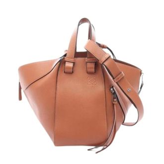 Loewe Pre-owned Hammock Handbag - Dames - Pre-owned - Bruin - Maat: ONE Size Leer