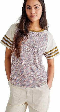 Free People Tailgate Tee In Multi Combo