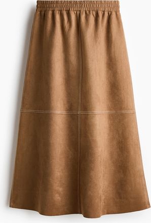 H&M Midijupe - Beige