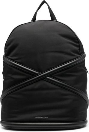 Alexander McQueen Logo Detail Rugzak - Heren - Rugzakken - Zwart - ONE Size - Tassen