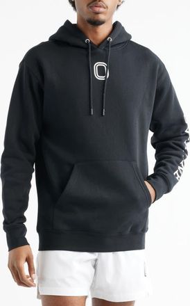 Overtime OT Classic Cotton Fleece Hoodie in Black at Nordstrom, Size Xx-Large