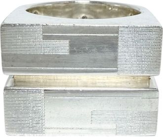 Gucci Silver 925 Band Ring (Pre-Owned)
