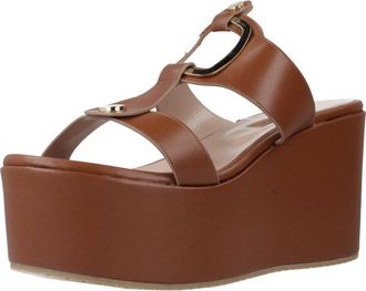 Albano Women Sandals and Slippers Women 4235 Brown 5.5 UK