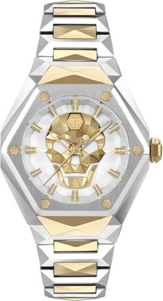 Philipp Plein The $kull Spikes Bracelet Watch in Two Tone at Nordstrom Rack