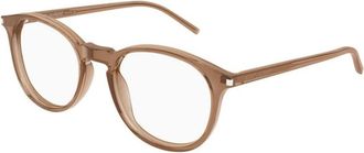 Saint Laurent SL 106 027 Optisch Montuur - unisex - Brillen - Bruin - 50 MM - Accessoires