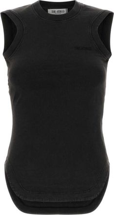 The Attico Brown Crew Neck Top