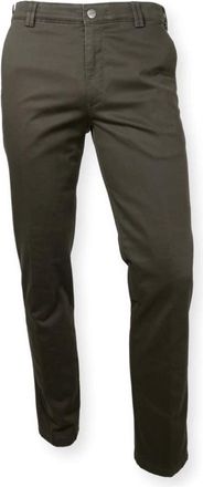 Meyer New York Thermal Fine Twill - - Trousers - Uomo - Verde - L