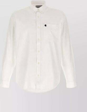 Carhartt Work in Progress cotton oxford shirt