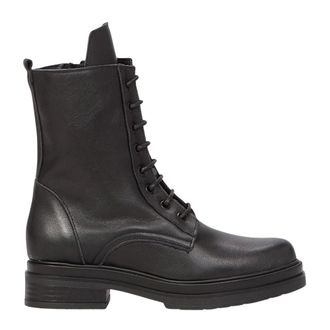 Ovye By Cristina Lucchi Psa04 Leren Veterlaarzen - Dames - Schoenen - Zwart - Maat: 40 EU Leer
