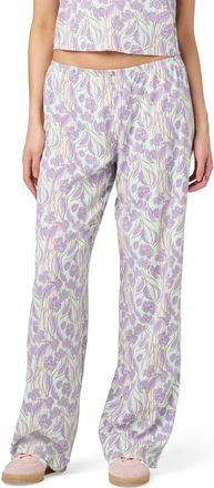 Florence By Mills Relaxed Fit Pajama Pants in Ambro Fan Floral at Nordstrom, Size Xx-Large
