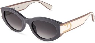 Furla SFU976V 0GFS Mens Sunglasses Grey Size 54