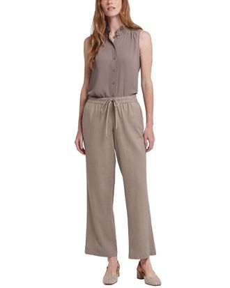 NYDJ Nydj Relaxed Saddlewood Linen-Blend Pant Jean
