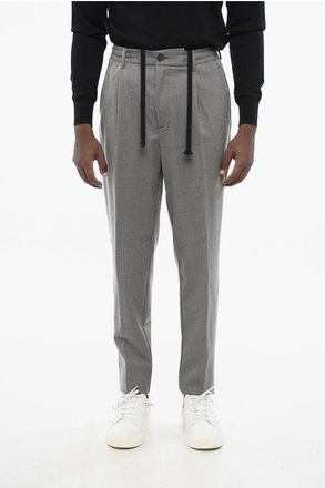 Altea Stretch Wool WAYNE Pants with Drawstring size Xl