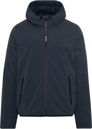 Ecoalf Cartes Polyester Jas - Heren - Zomerjassen - Blauw - L - Polyester - Jassen