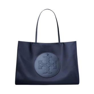 Tory Burch Small Ella Tote - female - Tory Burch - Shopping Bags - Blue - ONE SIZE - Bags