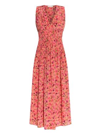Ulla Johnson Sylvie midi dress - Pink