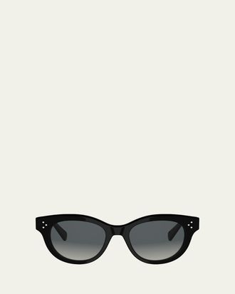 Celine 3 Dots 51mm Round Sunglasses