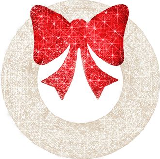 Best Choice Products 30in Pre-Lit Outdoor Christmas Wreath, LED Metal Holiday D&eacute;cor w/ 100 Lights, Bow