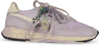 Autry Reelwind Super Vintage Low - Dames - Sneakers - Paars - 36 EU - Leer - Schoenen