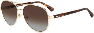 Kate Spade New York Aviator Zonnebril Met Verlooplenzen
