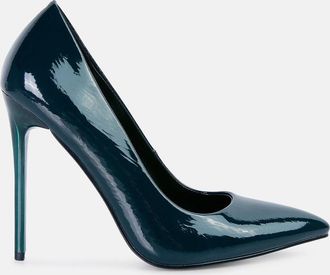 London Rag personated stiletto heel pumps
