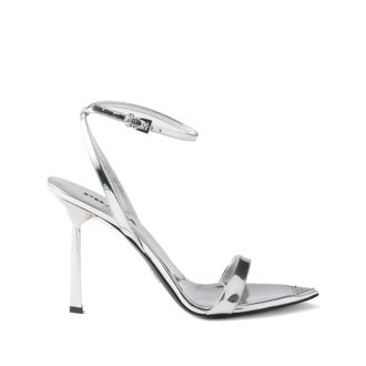 Prada 80mm Ankle-strap Leather Sandals