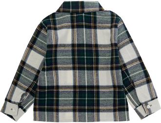 Nan&aacute;n Cotton Check Shirt - Green
