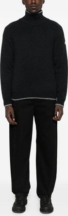 Moncler Ribbed Turtleneck Sweater