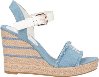 Tommy hilfiger blue wedges sales