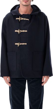 Fortela Kiowa Wool Toggle Hooded Montgomery Coat
