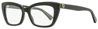 Gucci GG0165ON Cat-Eye Acetate Eyeglasses - Black