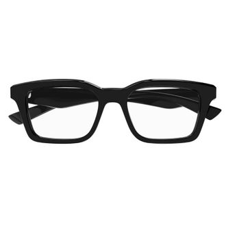 Alexander McQueen Demo Rectangular Unisex Eyeglasses AM0476O 001 53
