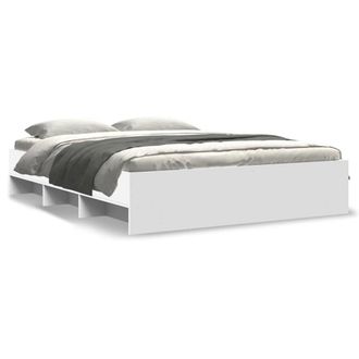 Berkfield Home Bed Frame without Mattress White 160x200 cm Engineered Wood
