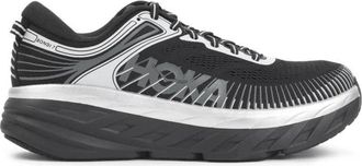 Hoka One One Bondi 7 Hardloopschoenen - Heren - Hardloopschoenen - Zwart - 45 1/3 EU - Fitness