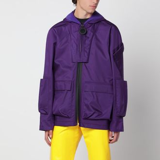 Loewe Giacca viola in poliammide
