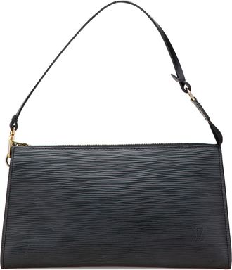 Louis Vuitton Pre-owned Womens Epi Pochette Accessoires Handbag - Black Leather - One Size