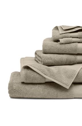 Boll & Branch Plush 6-Piece Organic Cotton Bath Sheet Set in Oak at Nordstrom