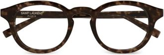 Saint Laurent Glasses, male, Brown, Size: 49 MM Eyeglasses