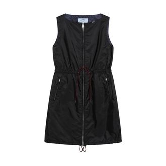 Prada Dames, Jurken, Zwart, Maat: S