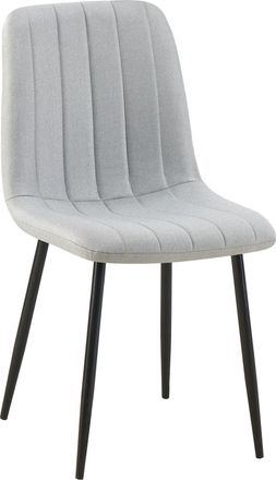 Clp Silla De Comedor Dijon Tela Gris