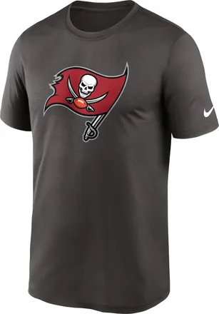 Nike Tampa Bay Buccaneers Primetime Legend Logo Nike Mens Dri-FIT NFL T-Shirt in Grey | NKGK2DV8B-CX5