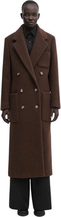 Lacoste Donna, Cappotti, Marrone, S, new