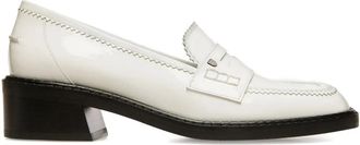 Bally Elly lakleren loafers - Wit